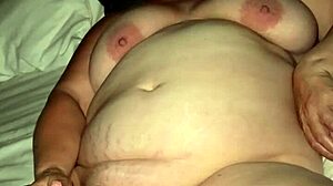 BBW with Massive Tits Shakes Fat Body to Explosive Vibrator Pussy Orgasm