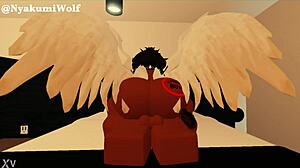 emptying balls deep inside this cute beautiful ebony futanari