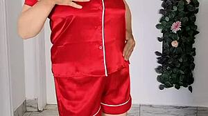 i can't resist stripping for my stepson then sucking his cock till he cums on my huge tits