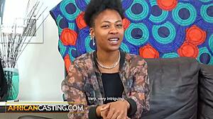 Ebony Bikini Model's Secret Fuck