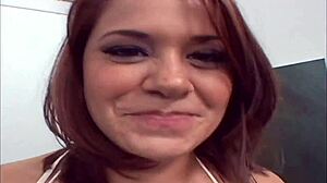 italian beauty joins cuban hunk for a wild interracial threesome with monster cocks pounding hard