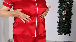 i can't resist stripping for my stepson then sucking his cock till he cums on my huge tits