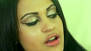 Sassy ebony bitch endures monster bbc pounding to shattering orgasm in rough quickie