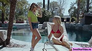 milf vic goes down licking slimthick chanel camryn's pussy in hot lesbian 69 play 👅💋