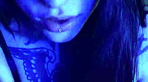 wanna see this tattooed brazilian fatass with huge tits and pierced nipples get tongue-fucked?