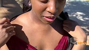 Paris, this young black babe wants that deep experience right inside her tight black pussy now