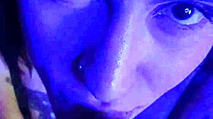 wanna see this tattooed brazilian fatass with huge tits and pierced nipples get tongue-fucked?