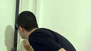 uncle, shove that cock deep in my brazilian crossdressing ass manu moans