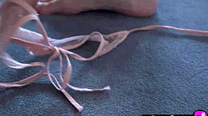 Skinny European Teen Lilith Noir Poses Naked After Hot Strip