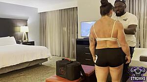 Stacxxxs enlists ecko belle for steamy bag-lifting aid