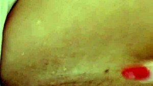 alina plays around in the hotel room till she soaks everything