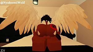 emptying balls deep inside this cute beautiful ebony futanari