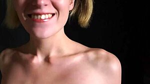 imagine petite blonde coed pixie deepthroating cock before getting pussy pounded hard