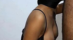 splendid black latina sucks cock hard milking every drop with mouth