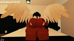 emptying balls deep inside this cute beautiful ebony futanari