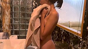 he loses control watching my naked bath time