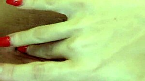 alina plays around in the hotel room till she soaks everything