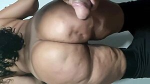 Damn, check these slow motion slaps on my huge bbw ass, feels so good