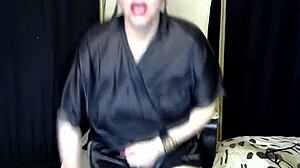 sit down bitch and ram that dildo deep in your fat milf pussy aimee!