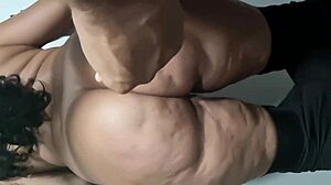 Damn, check these slow motion slaps on my huge bbw ass, feels so good