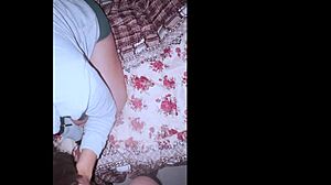 Cute petite mexican girlfriend gets eaten out homemade hd on tv night