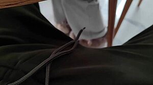 english tutor bends over for rough doggystyle pounding her tight pussy and natural tits bounce wildly!