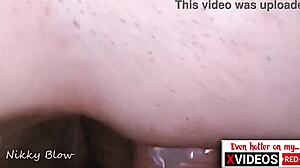 Damn, feel this hot mfm pov double penetration blasting cum all over my face up close!!