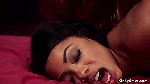 hey ebony slut take this huge strap-on up your tight ass