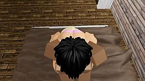 bbw slut craves endless pounding from massive bbc in roblox r34 style
