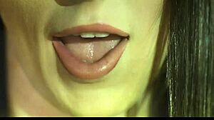 horny stepdaughter jessica takes control over stepdaddy's cock 😈 deepthroat face fuck incoming