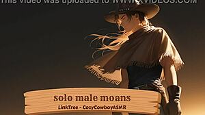 Sexy Solo Male Moans Build Erotic Orgasm Intensity