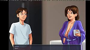 jenny and stepmom turn summer shower into steamy cheating fuckfest