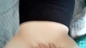 she's on all fours while her in-laws sleep nearby