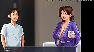 jenny and stepmom turn summer shower into steamy cheating fuckfest