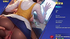 Yearning for Horny Maid's Massive Tits in Villa Gameplay