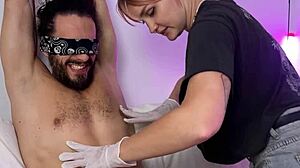 Hot Best Friend Ties Me Up for Tickling Torment and Moans