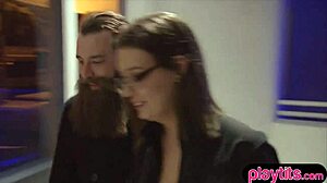 Amateur swinger couples explore first time orgy group sex reality fun together