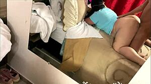 can my curvy suegra swallow that huge cock whole?!