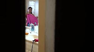 stepbro interrupts showering latina milf stepsis bends her over pov big cock doggystyle hardcore