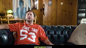 horny stepdaughter jessica takes control over stepdaddy's cock 😈 deepthroat face fuck incoming