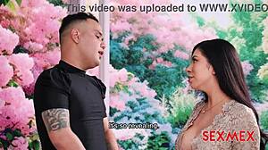 horny latina elizabeth marquez with big ass tits gets quickie fuck from customer