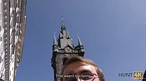 Hunt4k: Nerdy cuckold watches his girlfriend fucked hard by muscular stud!