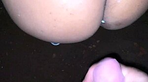 she shows up at site offers ass then takes it raw outdoors