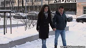 X-sensual Blind Date Teen Katty West Fucked Hardcore Shaved!