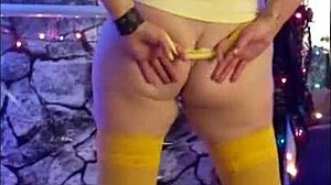 hotwife steffi dances her big pussy lips in sexy homemade pmv