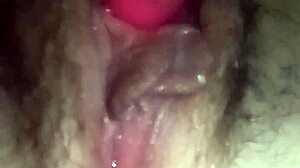 she masturbates hard with vibrator until massive orgasm hits