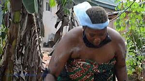 Mad BBW Digs Trash Then Gets Missionary Fucked by Lonely Cock!