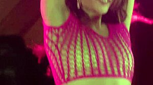 Pretty Brunette Babe In Lingerie Shares Wet Kisses And Toys With Cute Partner