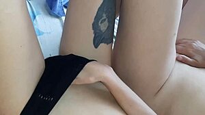 We Rubbed Our Swollen Clits in Threesome Frenzy Till Orgasm Moans Drowned the Alarm