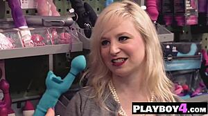 The perverted big ass blonde milf unleashes her experienced masturbation frenzy